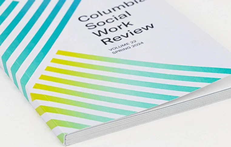 Perfect bound booklet printing example