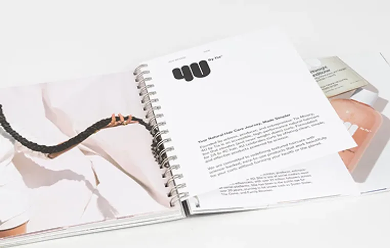 Wire-O bound booklet printing example
