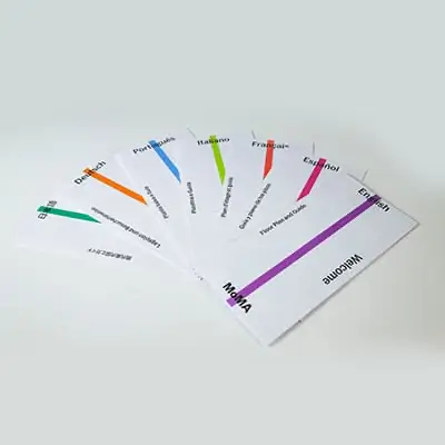 Example of brochure printing nyc