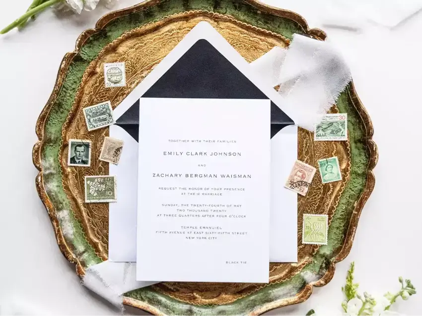 Invitation Printing Sample