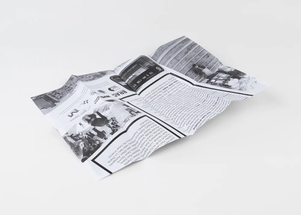 Never Wait 04 example for 10 Custom Newspaper Examples That Show the Power of Print Marketing