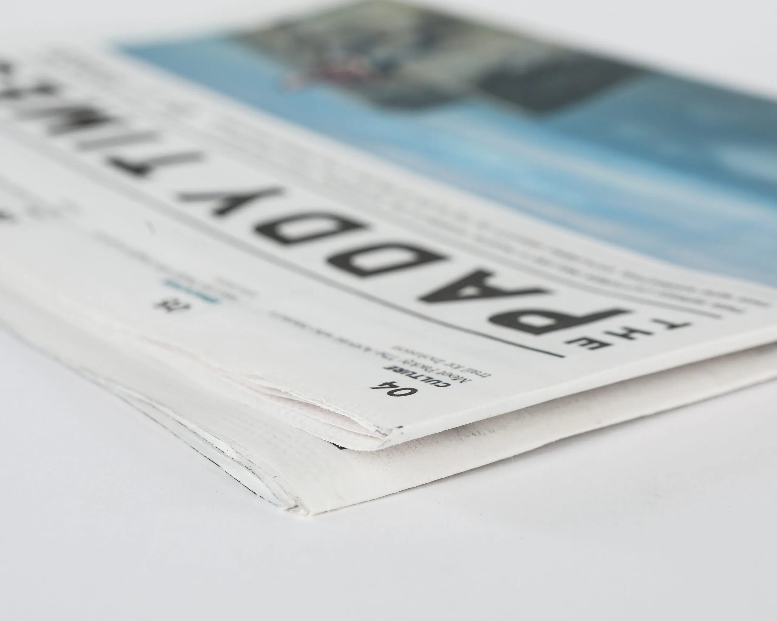 Newspaper Design Example Paddy Times