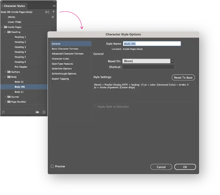 Template layer setup for print-safe artwork placement example for How To Use And Customize Our Free Templates