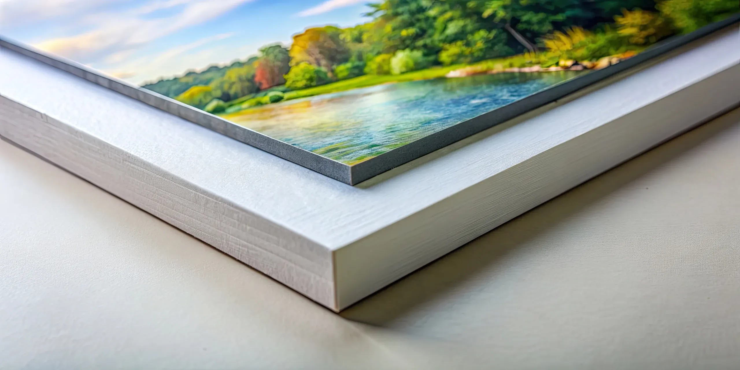 Printed foam board display example
