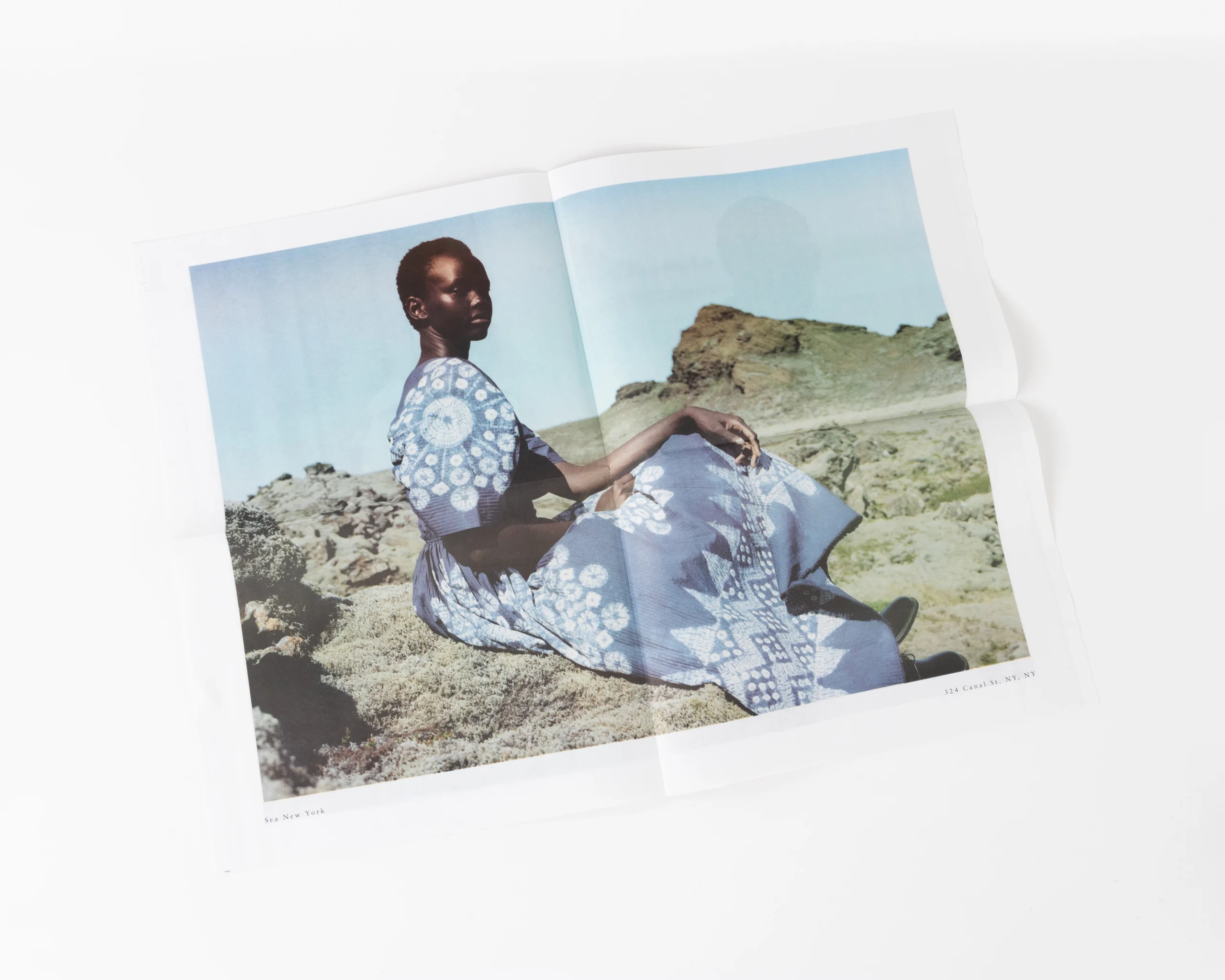 Sea New York newspaper lookbook