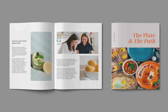 Plate And Path Magazine Template