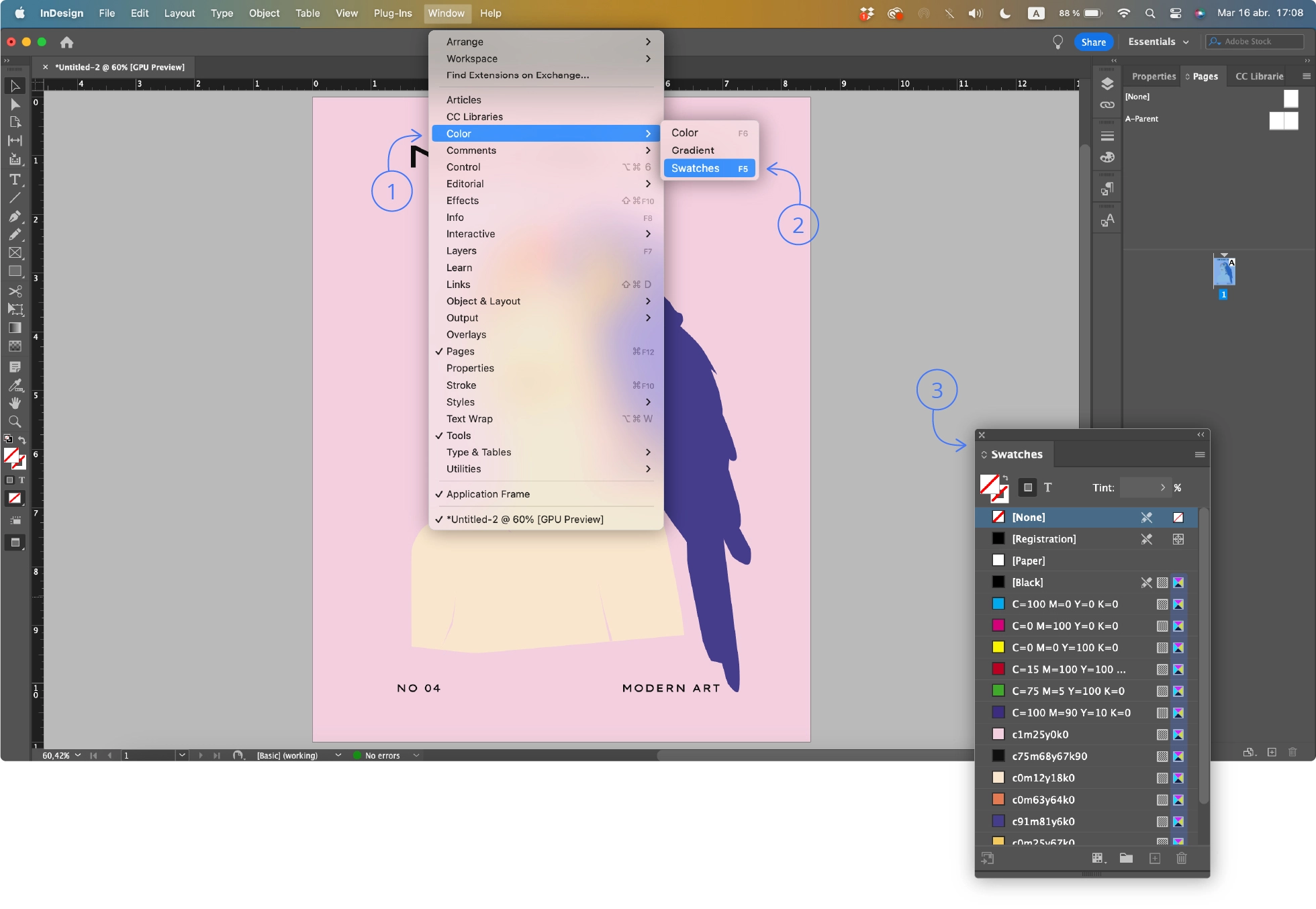 How To Check RGB Or CMYK In InDesign