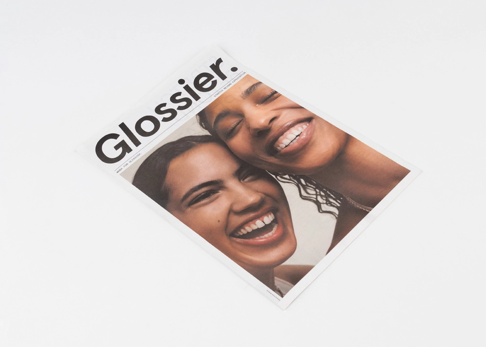 Newsprint magazine example